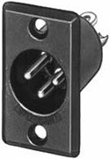 Switchcraft D5M 5-pin XLR Male Panel Connector D5M