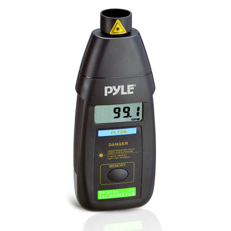 Pyle Pro PLT26 Digital Non-Contact Tachometer PLT26