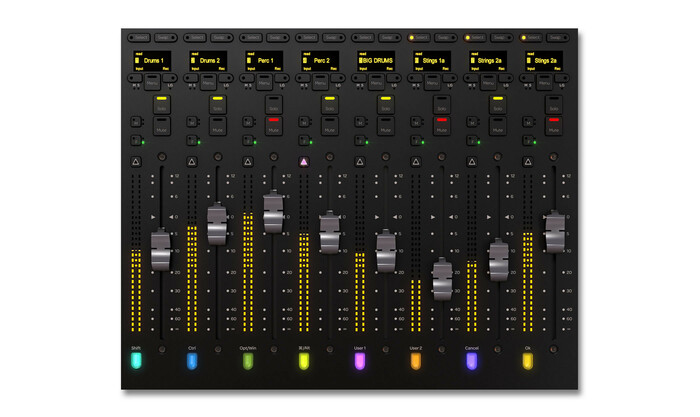 Avid S6 Fader Module - Academic 8 Fader Channel Strips For S6 M10 Or M40 Surfaces