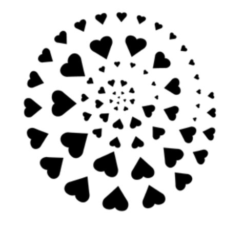 Apollo Design Technology MS-4026 Steel Gobo Circle of Love MS-4026