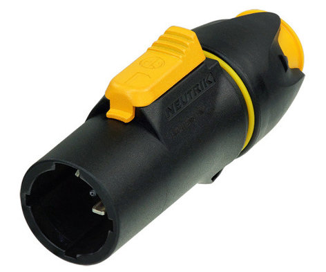 Neutrik NAC3MX-W Locking Power-In Male Cable Connector with Screw Terminals NAC3MX-W