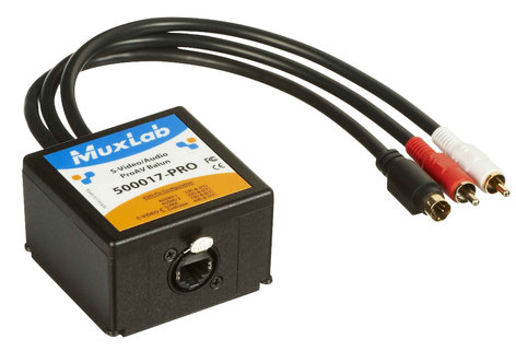 MuxLab 500017-Pro S-Video/Audio ProAV Balun MUX-500017-PRO