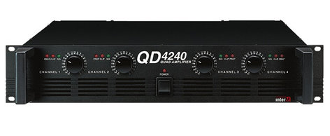 Inter-M Americas QD-4480 4 X 80W Quad Channel Amplifier