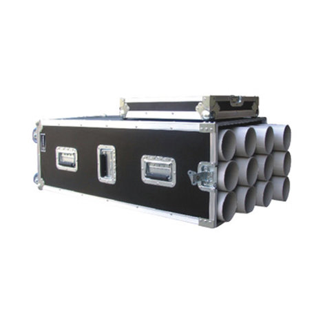 Grundorf Corp T8-MS12CB Case for 12 Microphone Stands T8-MS12CB