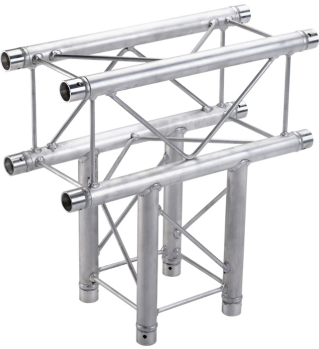 Global Truss SQ-F24-C35 1.64ft. (0.5m) 3 Way T-Junction SQ-F24C35