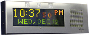 Advanced Network Devices IPCSS-RWB Small Surface-Mount IP Clock with Flasher IPCSS-RWB