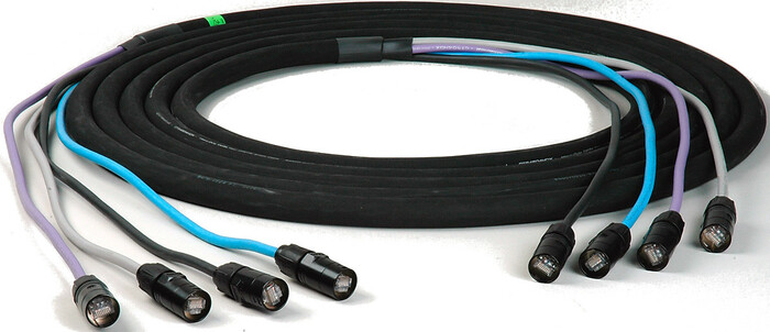Laird Digital Cinema CES-EC8-250 250' 4-Ch CAT5e Tactical Ethernet Snake