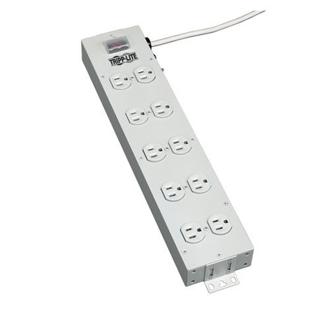 Tripp Lite TLM1015NC Power It! 10-Outlet Power Strip, 15' Cord