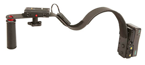 CameraRibbon RIG QR/IDX CameraRibbon Camera Shoulder Support with V-Mount IDX Battery Mount RIG-QR/IDX
