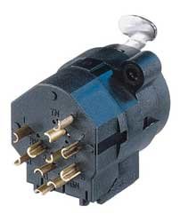 Neutrik NCJ5FI-S Combo 1/4" Mono + 3-pin XLR Female Receptacle, Solder Cups NCJ5FI-S