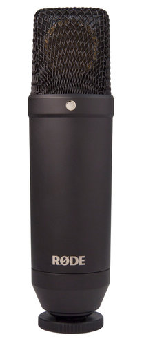 Rode NT1 1" Cardioid Condenser Microphone with RM2 Stand Mount NT1-RODE