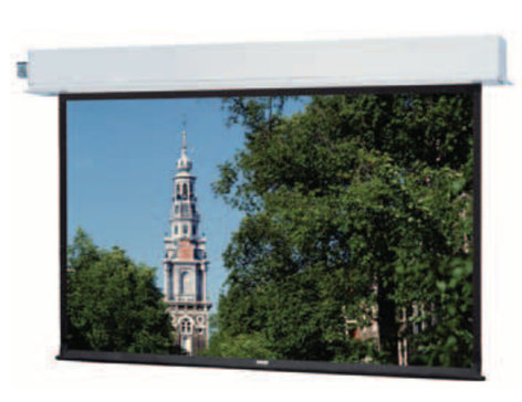 Da-Lite 35190L 90" x 160" Advantage Electrol Matte White Screen with Low Voltage Control 35190L