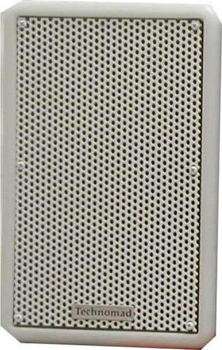 Technomad PARIS-616-WHITE Dual 6.5" 2-Way Full-Range Loudspeaker, 250W, White