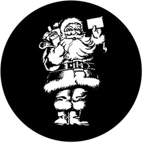 Rosco Laboratories 78381 Old Time Santa Gobo 78381