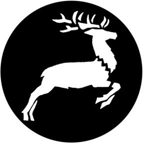 Rosco Laboratories 78383 Flying Reindeer Gobo 78383
