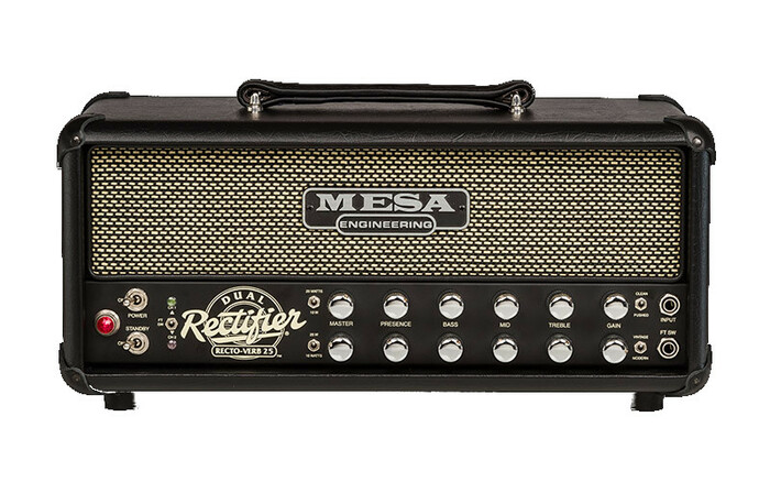 Mesa Boogie RECTOVERB-25-HEAD Amp, Guitar, Head, 10/25 Watts