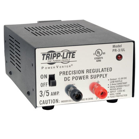 Tripp Lite PR3UL Precision Regulated 3-Amp DC Power Supply