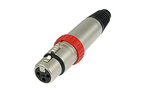 Neutrik NC3FX-S 3-Pin XLR Female Connector with On-Off Rotary Switch NC3FX-S