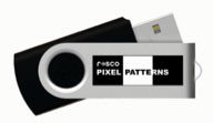 Rosco Laboratories PIXEL-PATTERNS Digital Library with Media Server PIXEL-PATTERNS