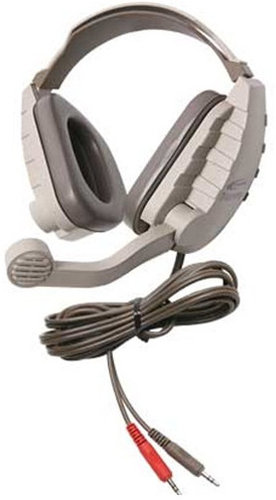 Califone DS-9V Discovery Headset With 1/8" Mono Headphone Plug And 1/8" Stereo Microphone Plug