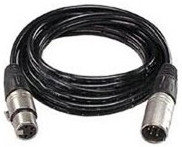 Bescor XLR5MF 5 Ft 4-Pin XLR Male To Female Extension Cable