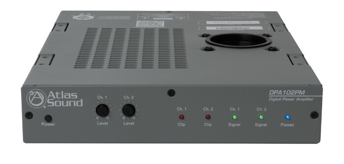 Atlas Sound DPA-102PM Networkable 100W 2-Channel Power Amplifier DPA-102PM