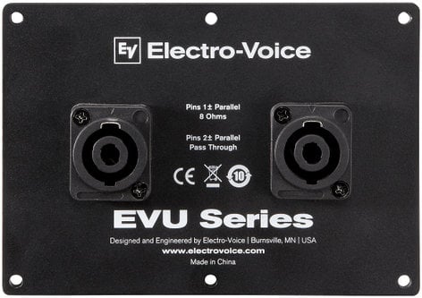 Electro-Voice EVU-CDNL4 Dual NL4 Connector Cover Plate For EVU Series Speakers