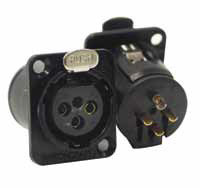 Switchcraft E3FSCBPKG E-Series 3-Pin XLR Female E3FSCBPKG