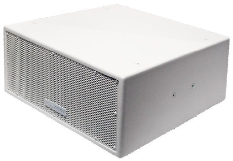 Biamp VLF208LV-WI Dual 8" Compact Install Subwoofer, White