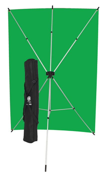 Westcott 579K 5 X 7 Ft Green Screen X-Drop Backdrop Kit