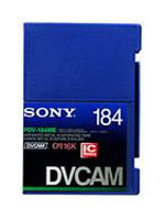 Sony PDV-184ME DVCAM Video Cassette, 184 Mins