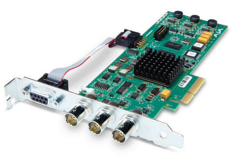 AJA Video Systems Inc CORVID PCIe 4x Card for 8/10-bit Uncompressed Digital SD - HD I/O CORVID