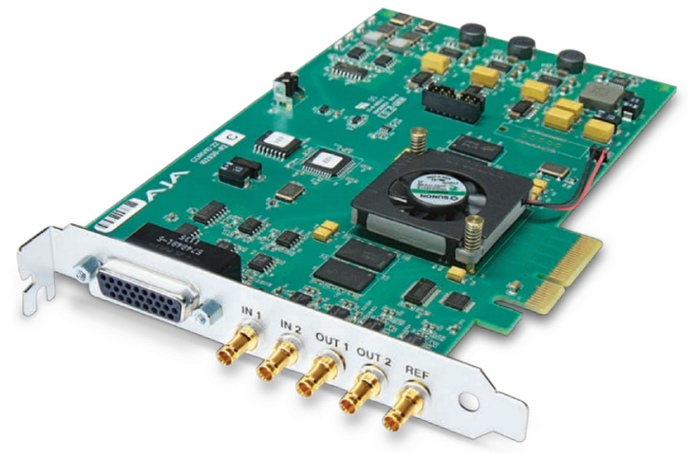 AJA Video Systems Inc CORVID 22 PCIe Gen 2.0 4x Card for 8/10-bit Uncompressed CORVID-22