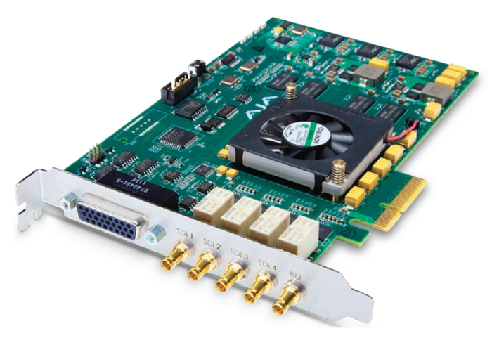 AJA Video Systems Inc Corvid 24 PCIe Gen 2.0 4x Card for 8/10-bit Uncompressed CORVID-24