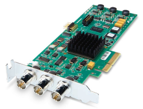 AJA Video Systems Inc CORVID-LP Low Profile PCIe 4x Card for 8/10-bit Uncompressed Digital SD - HD I/O CORVID-LP