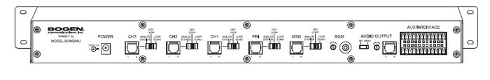 Bogen BOMDMU Messaging And Call Stacking System