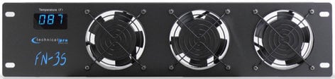 Technical Pro FN-3S 2-1/2 RU 3-Fan Cooling Unit Panel FN3S