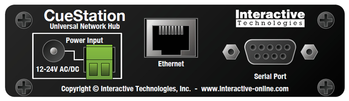 Interactive Technologies ST-HUB-EN CueStation Universal Hub With Ethernet