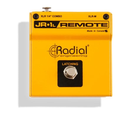 Radial Engineering JR-1L Latching Footswitch with XLR Connector JR-1L