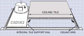 Bogen Communications CSD1X2 Speaker, Ceiling Drop In CSD1X2