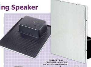 Bogen Communications CSD2X2 Speaker, Ceiling Drop In 2x2 CSD2X2