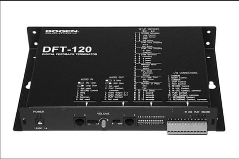 Bogen Communications DFT120 Digital Paging Feedback Terminator DFT120