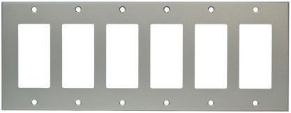 RCI Custom ALOS607CL 6-Gang Oversize Wallplate ALOS607CL