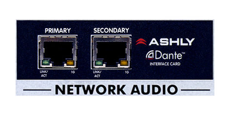 Ashly OPDante Dante Network Audio Interface Option Card For Network Amplifiers