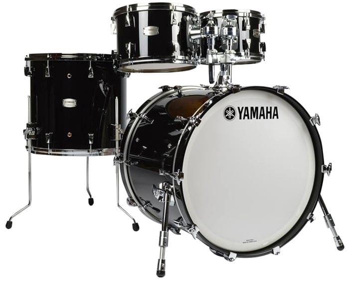 Yamaha Absolute Hybrid Maple 4-Piece Shell Pack 10"x7" And 12"x8 Rack Toms, 14"x13" Floor Tom, And 22"x18" Bass Drum