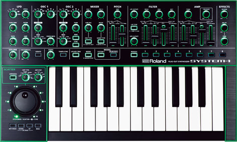 Roland System 1 25-Key PLUG-Out Synthesizer AIRA-SYSTEM-1-KEY