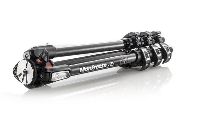 Manfrotto MT190CXPRO4 Carbon Fiber 4-Section Tripod