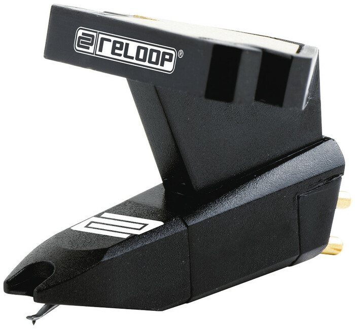 Reloop OM-BLACK OM Black Integrated Headshell Cartridge