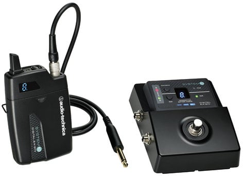 Audio-Technica ATW-1501 System 10 Stompbox Digital Wireless Guitar System ATW-1501