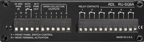 RDL RU-SQ6A Sequencing Controller